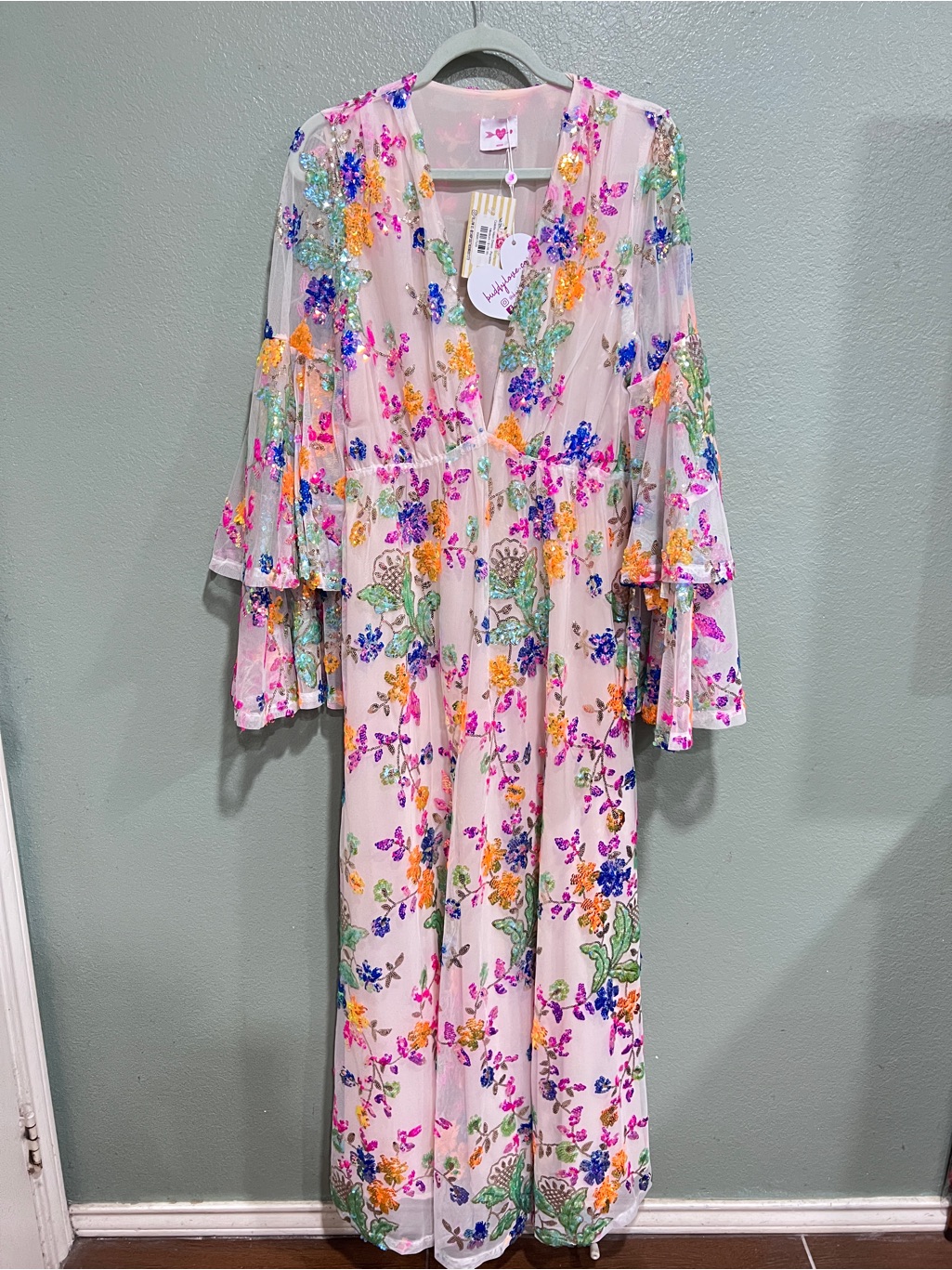 New Buddy Love Collette Maxi Dress